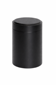 Стальная мини урна, черная