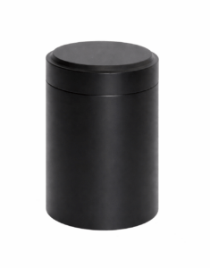 Стальная мини урна, черная