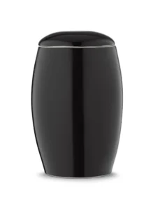 Керамическая урна ULTIMA R, черная