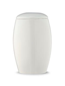 Керамическая урна ULTIMA R, белая